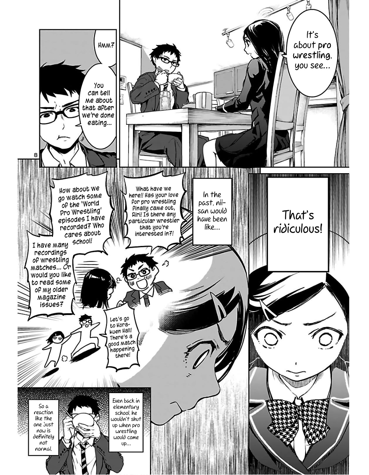 Succubus & Hitman Chapter 1 page 8 - Chapter 1: I Can No Longer Go To Heaven