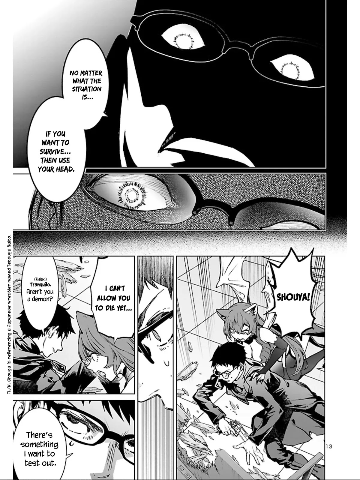 Succubus & Hitman Chapter 13 page 14 - Chapter 13: You Must Never Cease to 'Think'