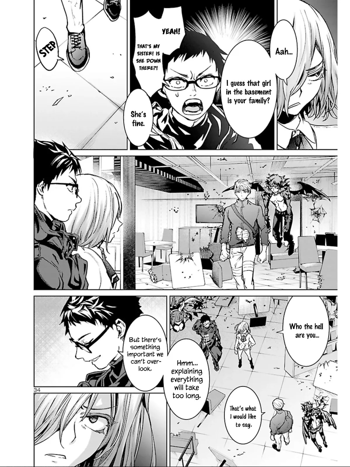 Succubus & Hitman Chapter 13 page 35 - Chapter 13: You Must Never Cease to 'Think'