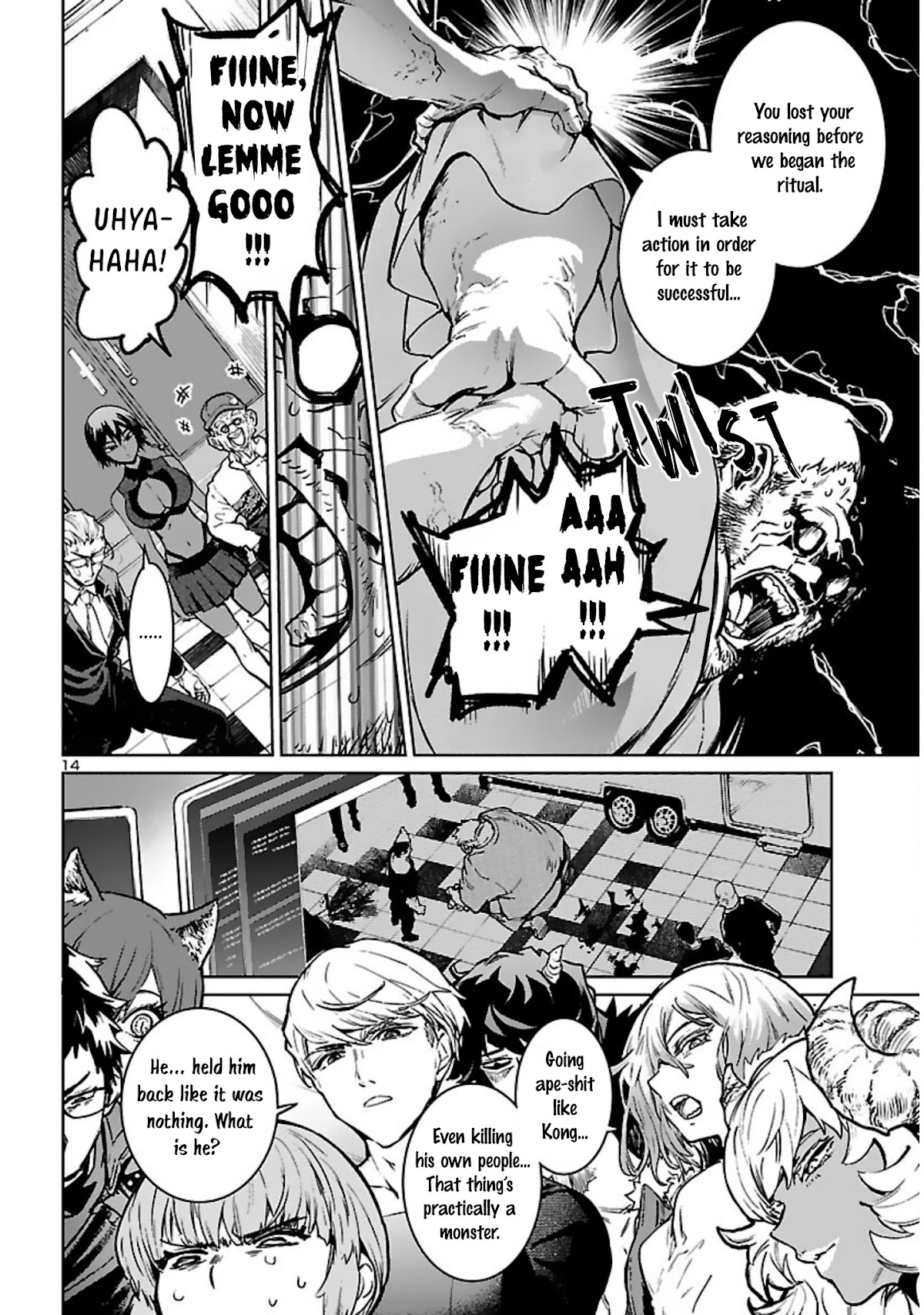 Succubus & Hitman Chapter 17 page 16 - Chapter 17: The Holy War Church