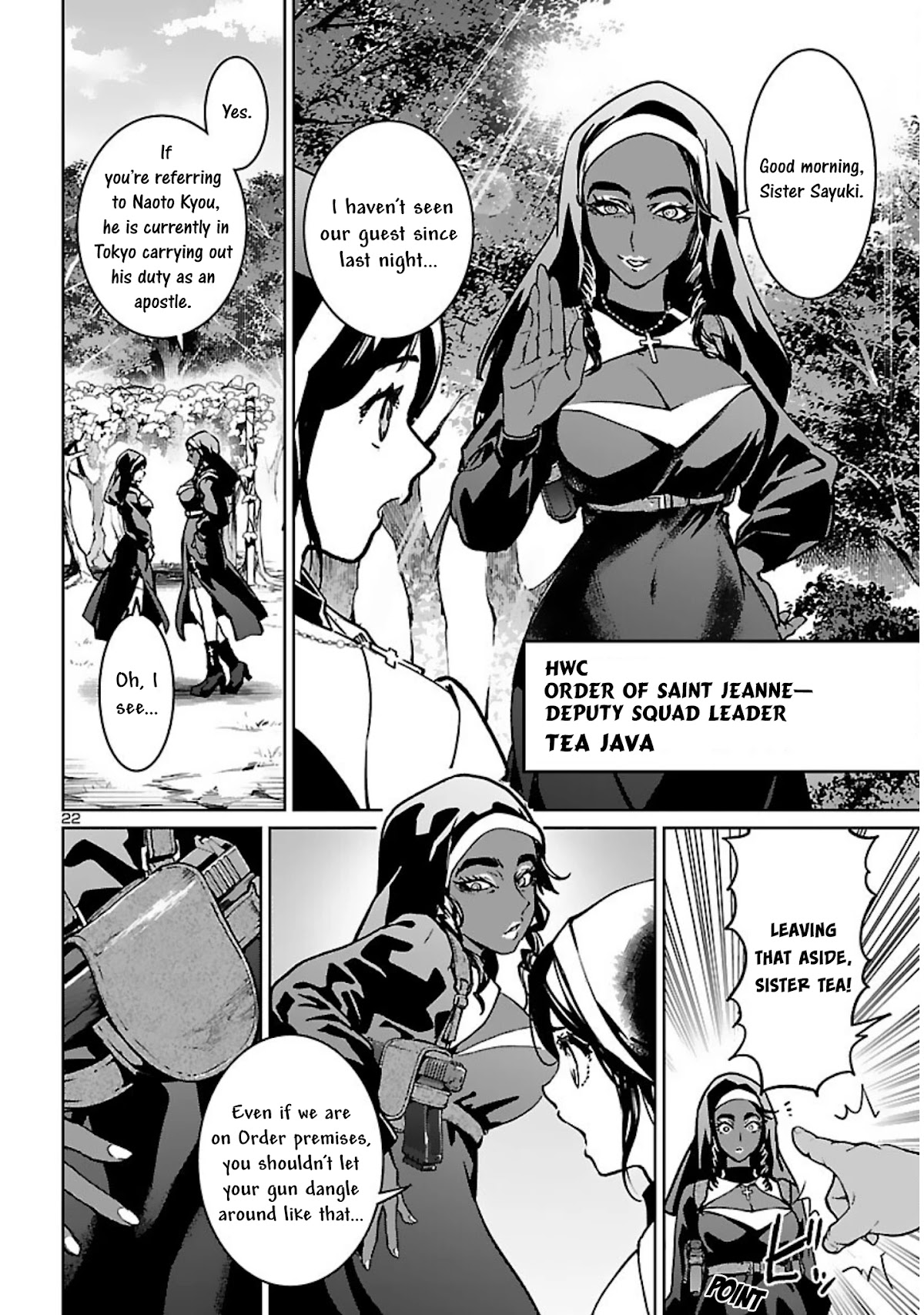 Succubus & Hitman Chapter 17 page 24 - Chapter 17: The Holy War Church