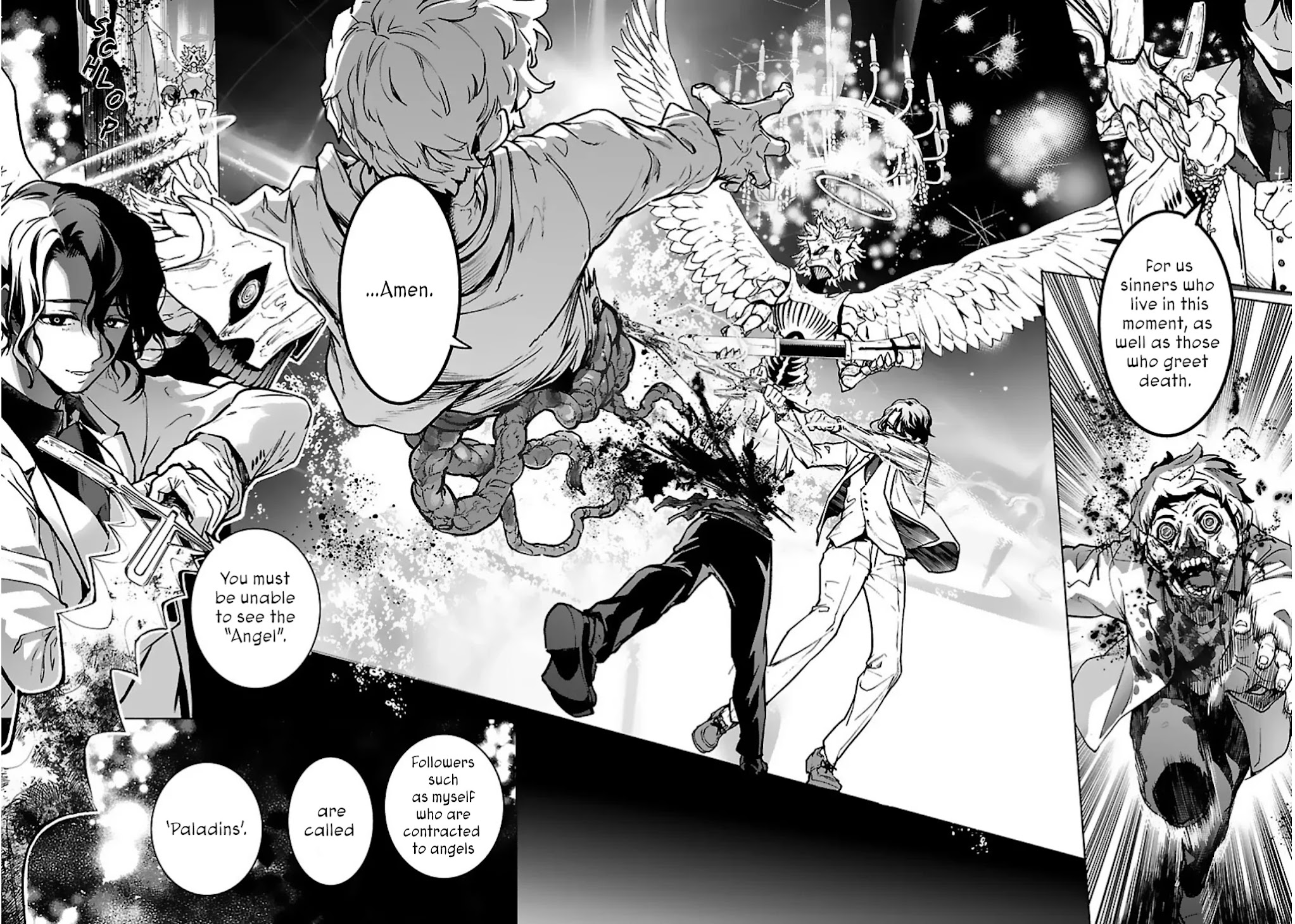 Succubus & Hitman Chapter 17 page 34 - Chapter 17: The Holy War Church