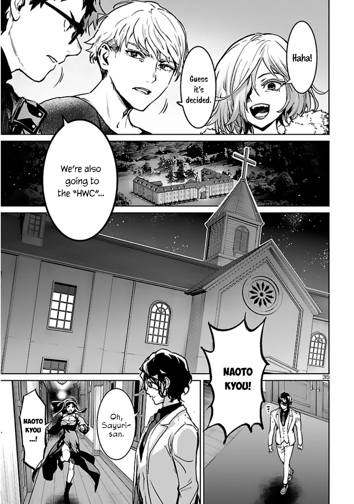 Succubus & Hitman Chapter 17 page 36 - Chapter 17: The Holy War Church