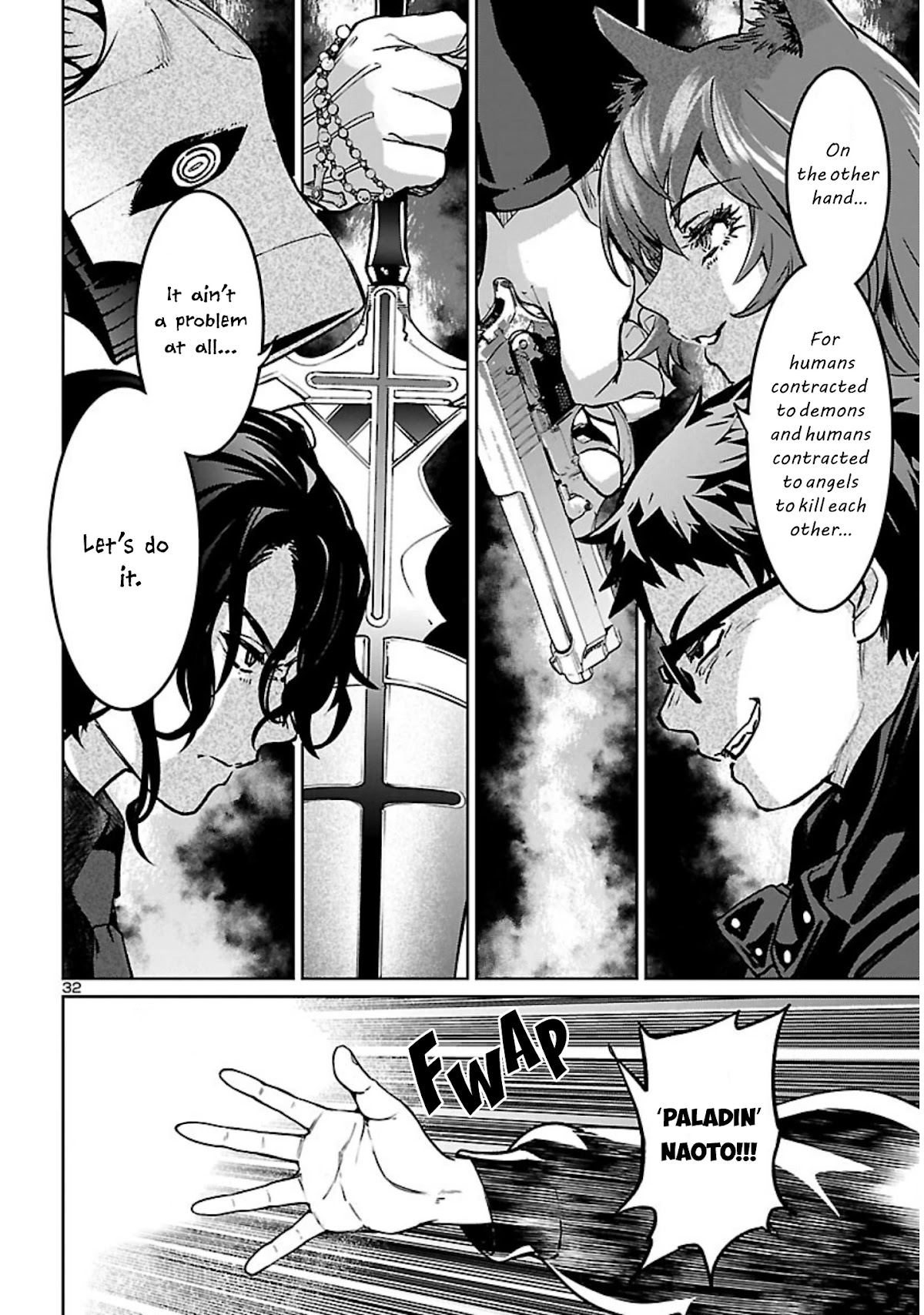 Succubus & Hitman Chapter 18 page 32 - Chapter 18: The Sinful People's Boy Meets Girl
