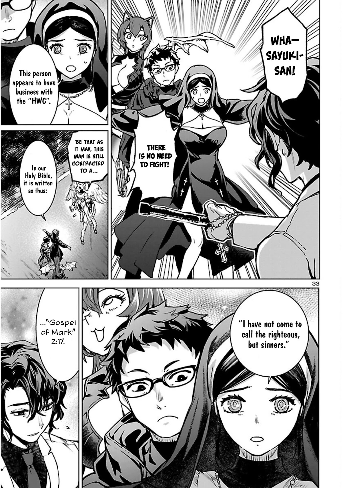 Succubus & Hitman Chapter 18 page 33 - Chapter 18: The Sinful People's Boy Meets Girl