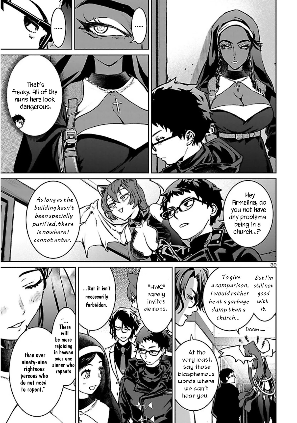 Succubus & Hitman Chapter 18 page 39 - Chapter 18: The Sinful People's Boy Meets Girl