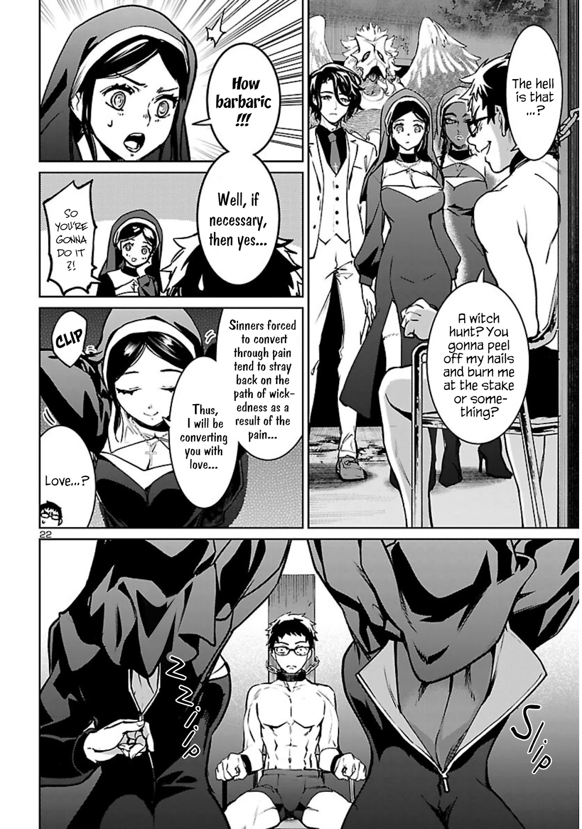 Succubus & Hitman Chapter 19 page 23 - Chapter 19: Love for the Poor Little Lamb Who has a Contract with a Demon