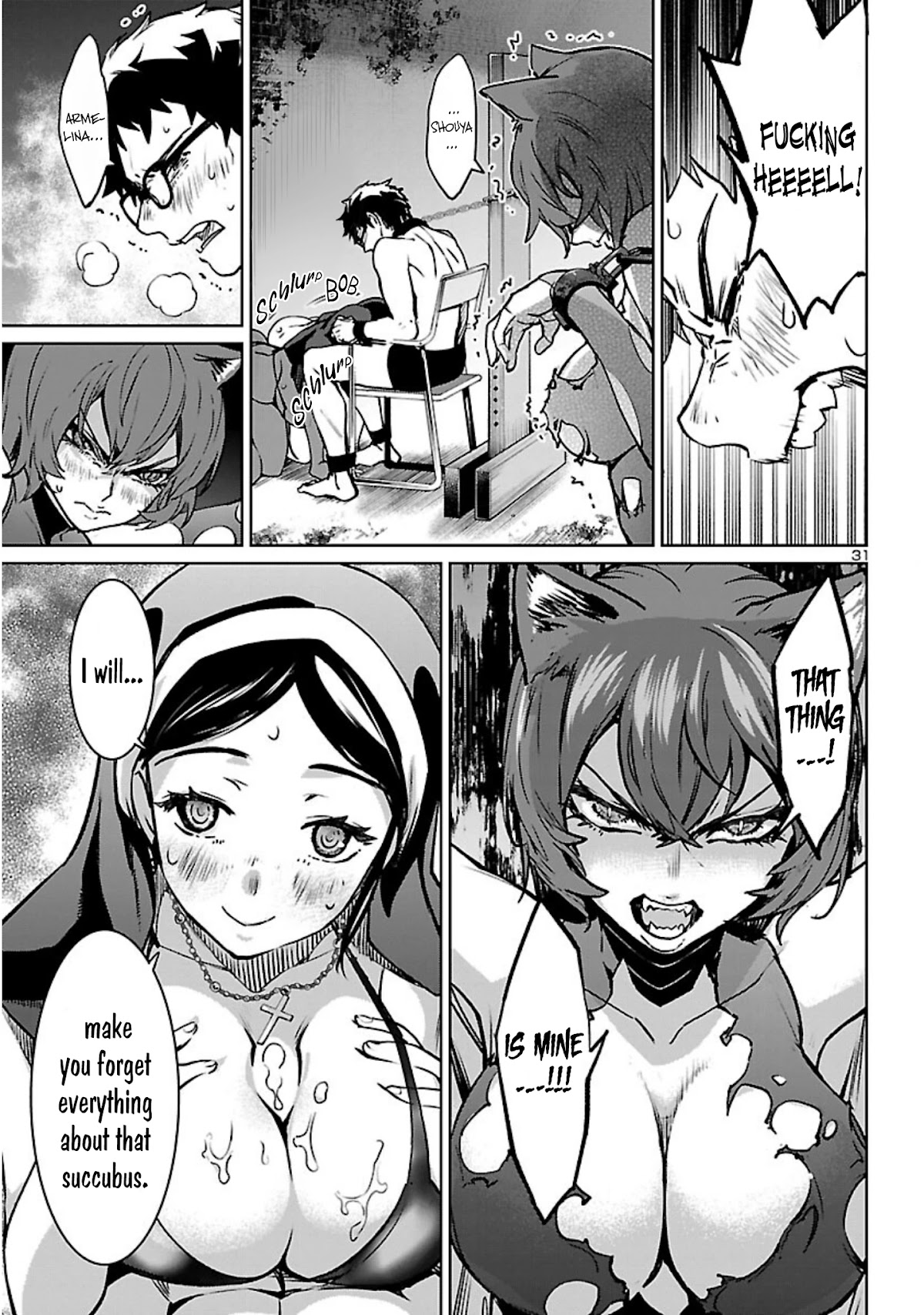 Succubus & Hitman Chapter 19 page 32 - Chapter 19: Love for the Poor Little Lamb Who has a Contract with a Demon