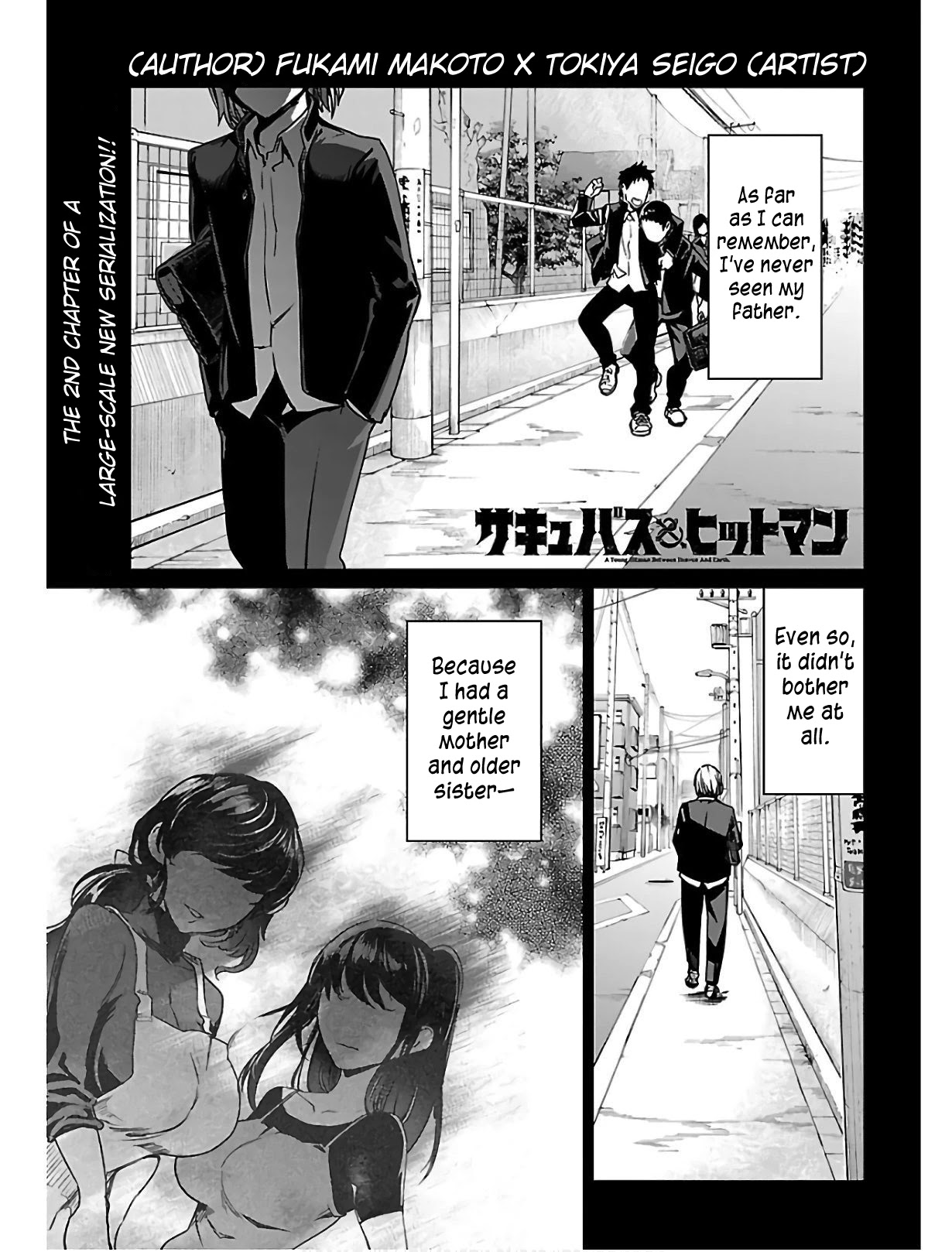 Succubus & Hitman Chapter 2 page 2 - Chapter 2: In Order to Do 100 Consecutive Gacha Pulls