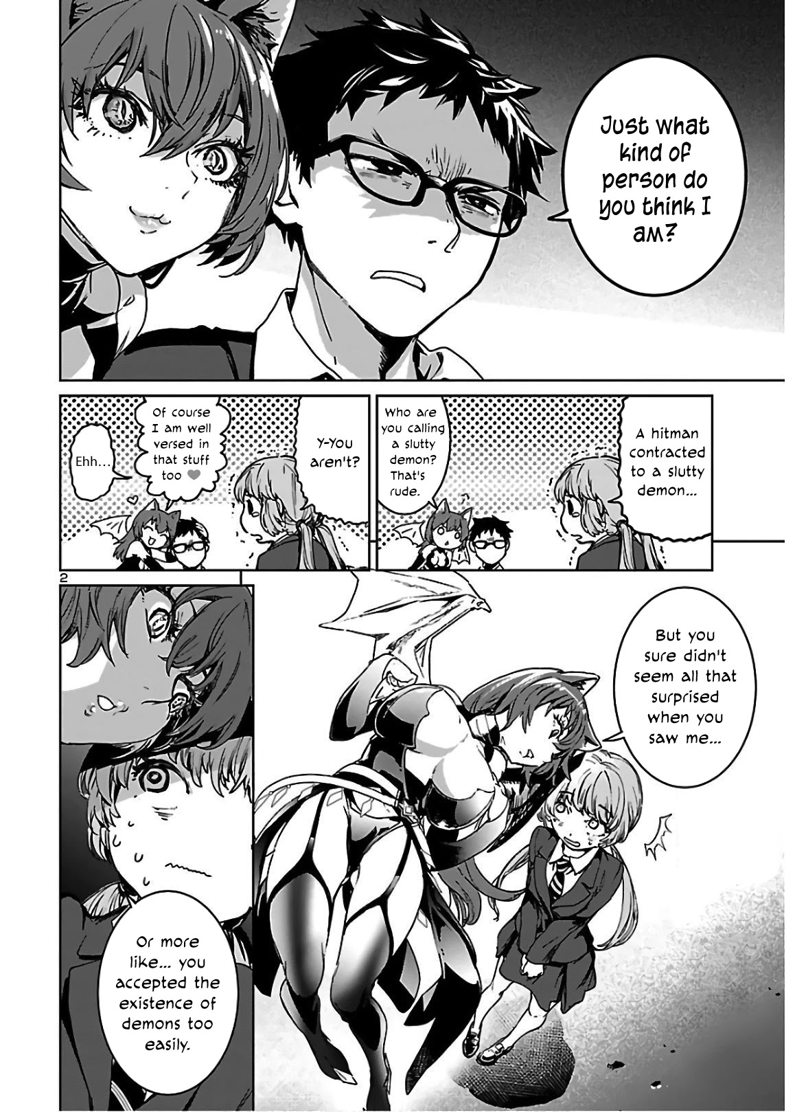 Succubus & Hitman Chapter 3 page 3 - Chapter 3: I'm Him, and He's Dead