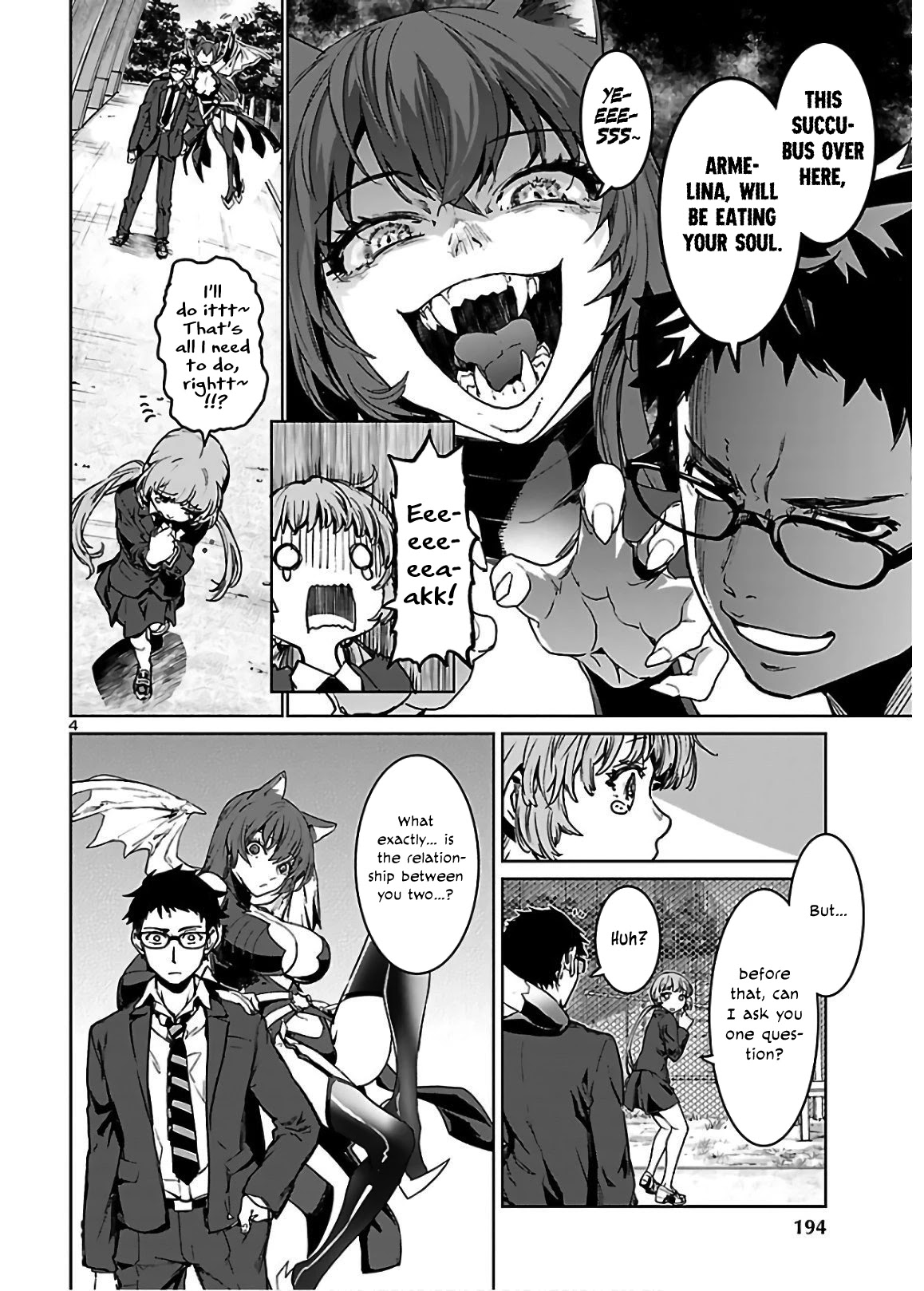 Succubus & Hitman Chapter 3 page 5 - Chapter 3: I'm Him, and He's Dead
