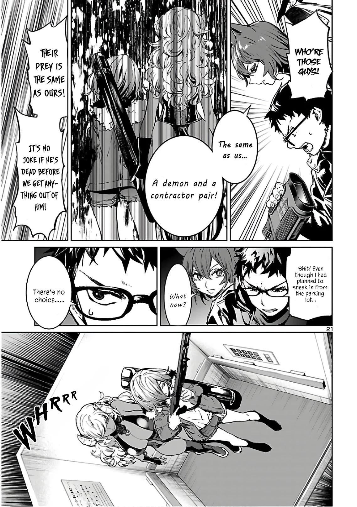Succubus & Hitman Chapter 5 page 23 - Chapter 5: Kill the "Violator" Part 1