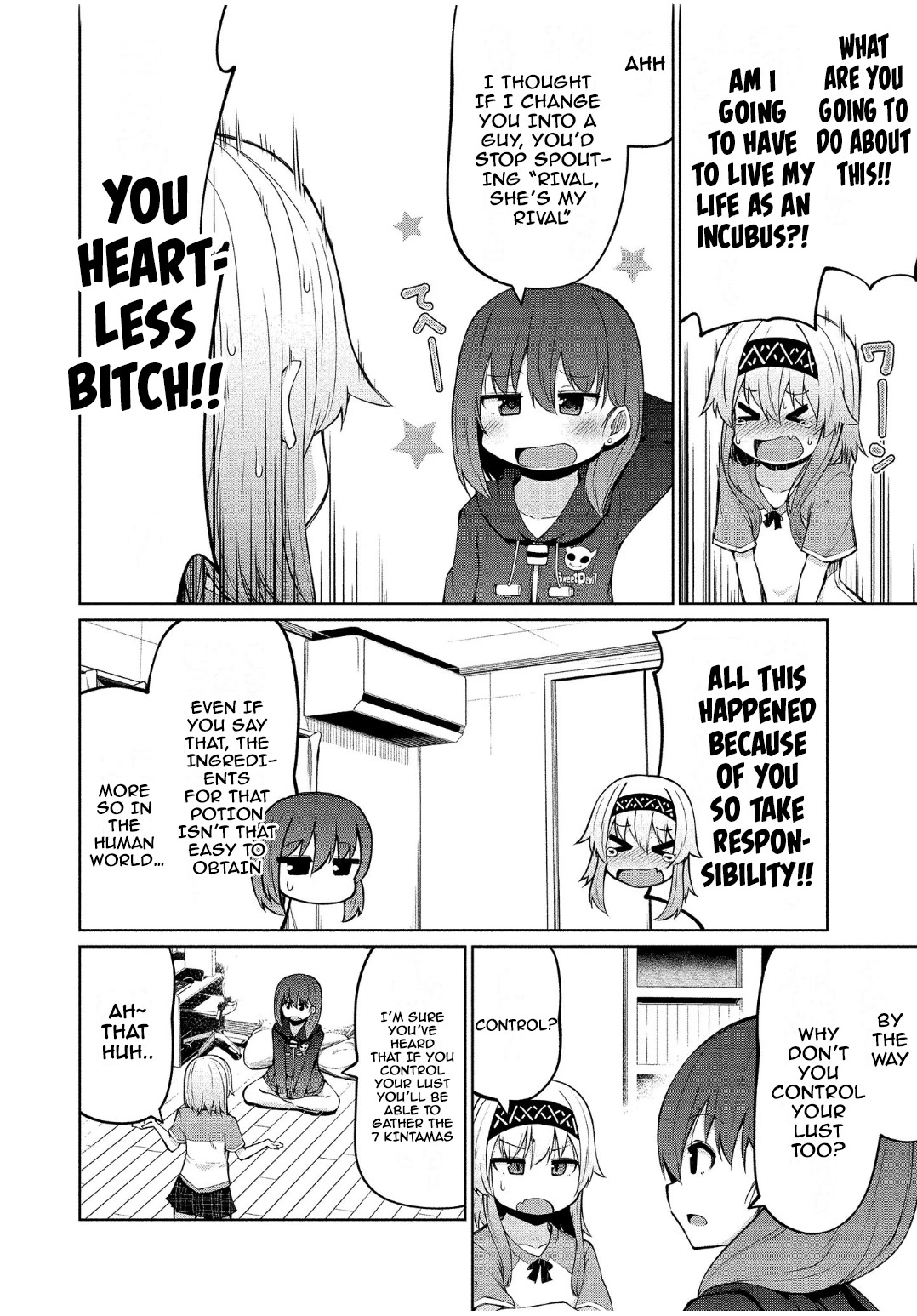 Succubus in Love's Erotic Situation Chapter 10 page 8 - Chapter 10: Ouna's Rival Circumstances