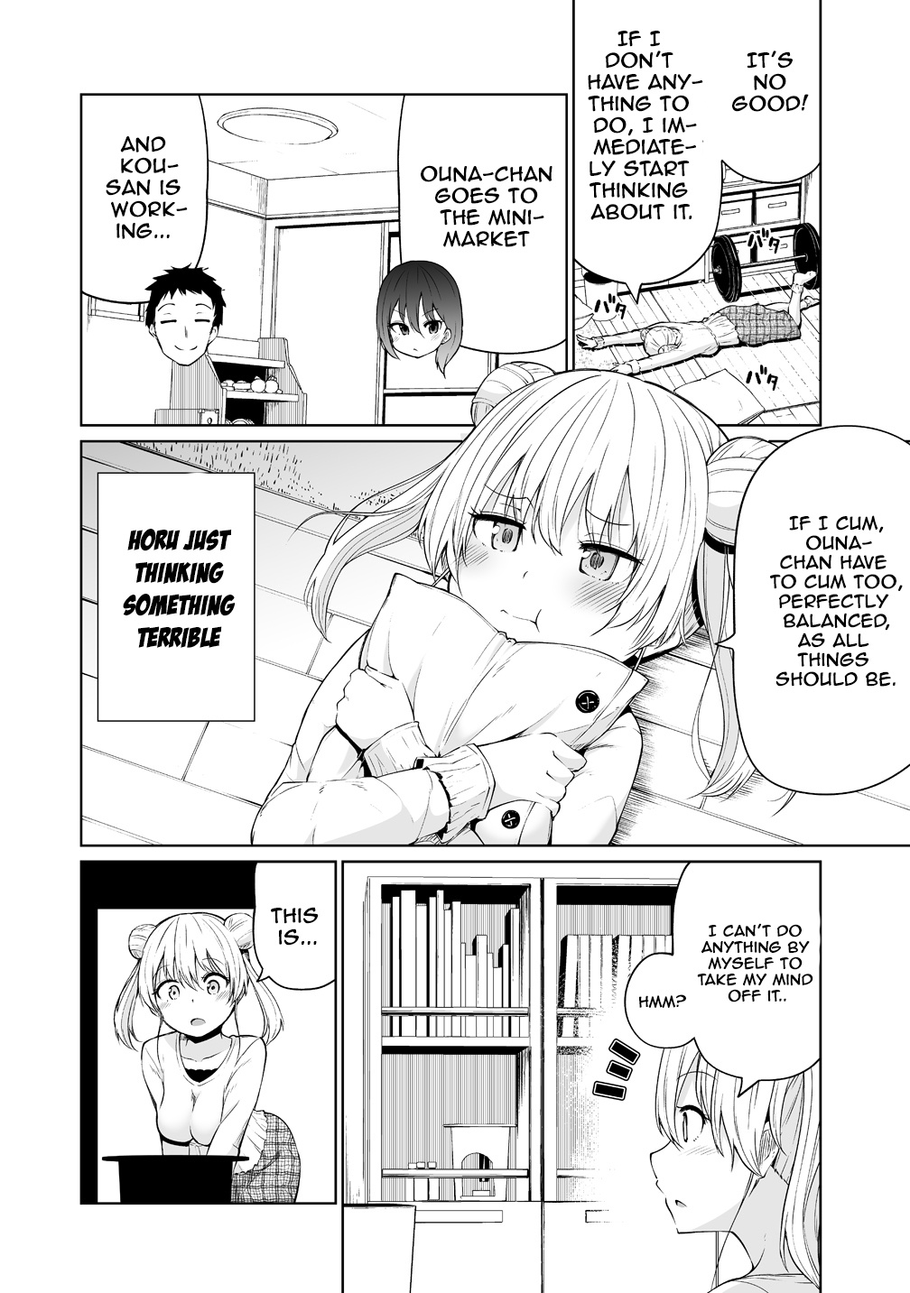Succubus in Love's Erotic Situation Chapter 2 page 4 - Chapter 2: Onani