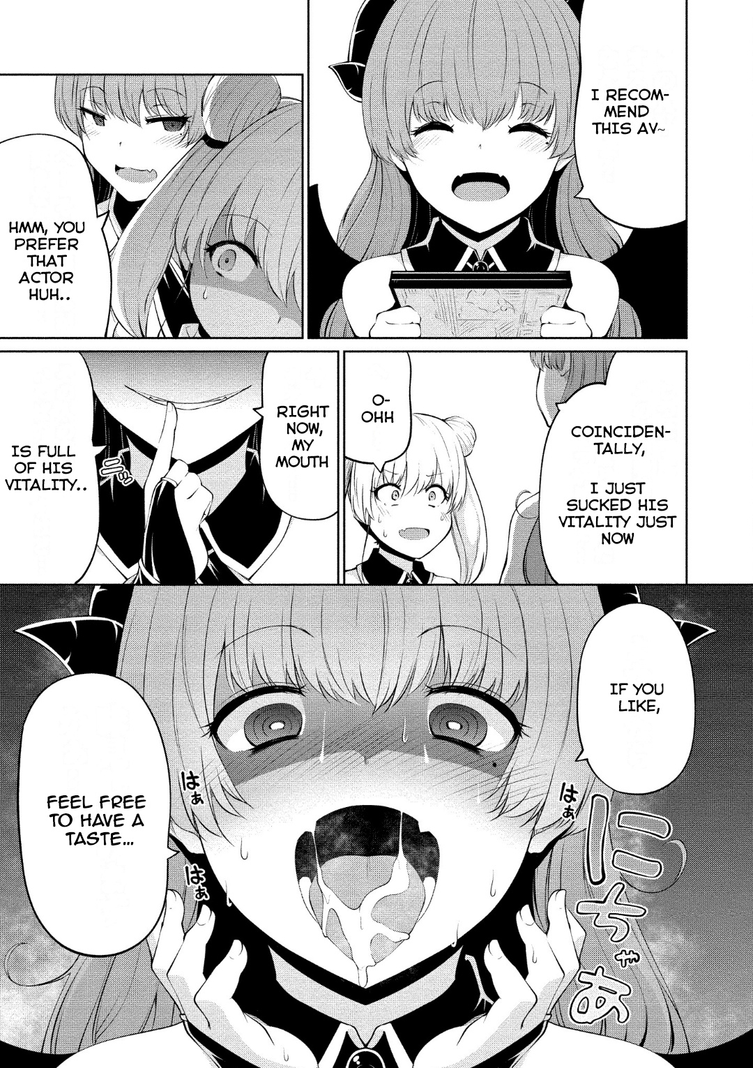 Succubus in Love's Erotic Situation Chapter 6 page 9 - Chapter 6: Succubus Kouhai's Circumtance