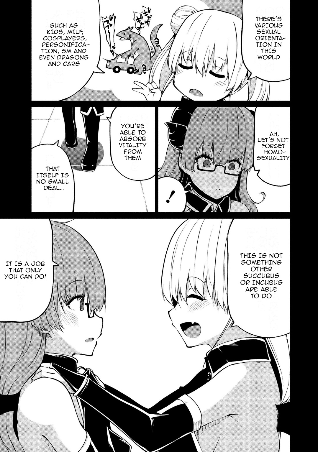 Succubus in Love's Erotic Situation Chapter 7 page 8 - Chapter 7: Succubuc Kouhai's Circumtances 2