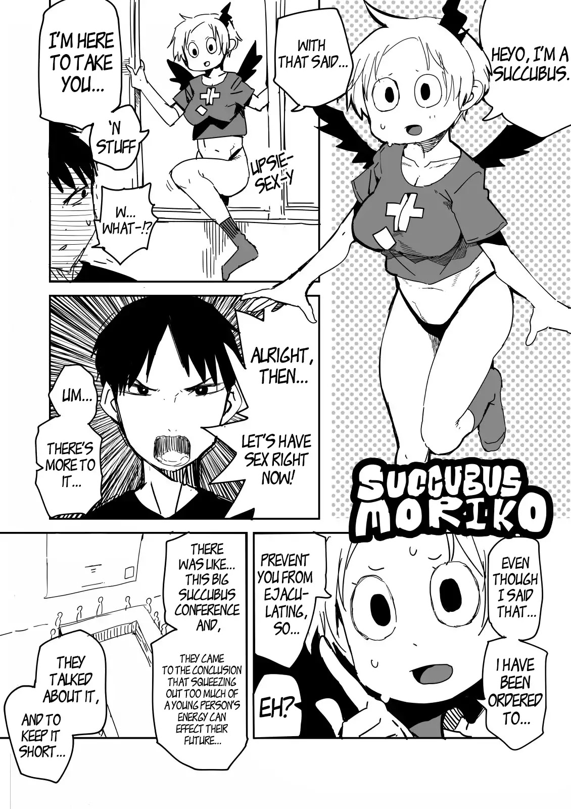 Succubus Moriko Chapter 1 page 1 - Chapter 1