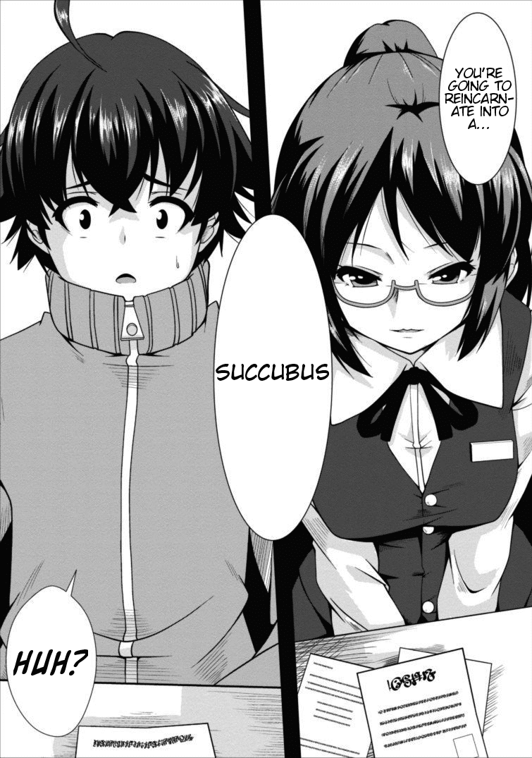 Succubus ni Tensei shita node Milk wo Shiborimasu Chapter 1 page 1 - Chapter 1