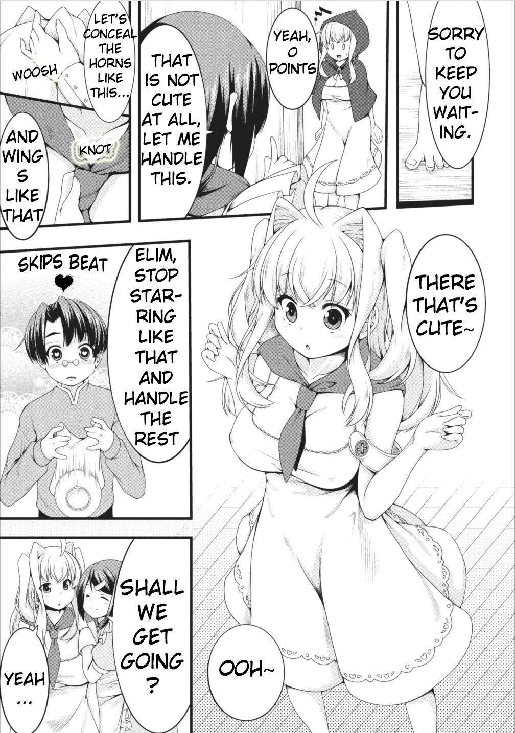 Succubus ni Tensei shita node Milk wo Shiborimasu Chapter 6 page 7 - Chapter 6