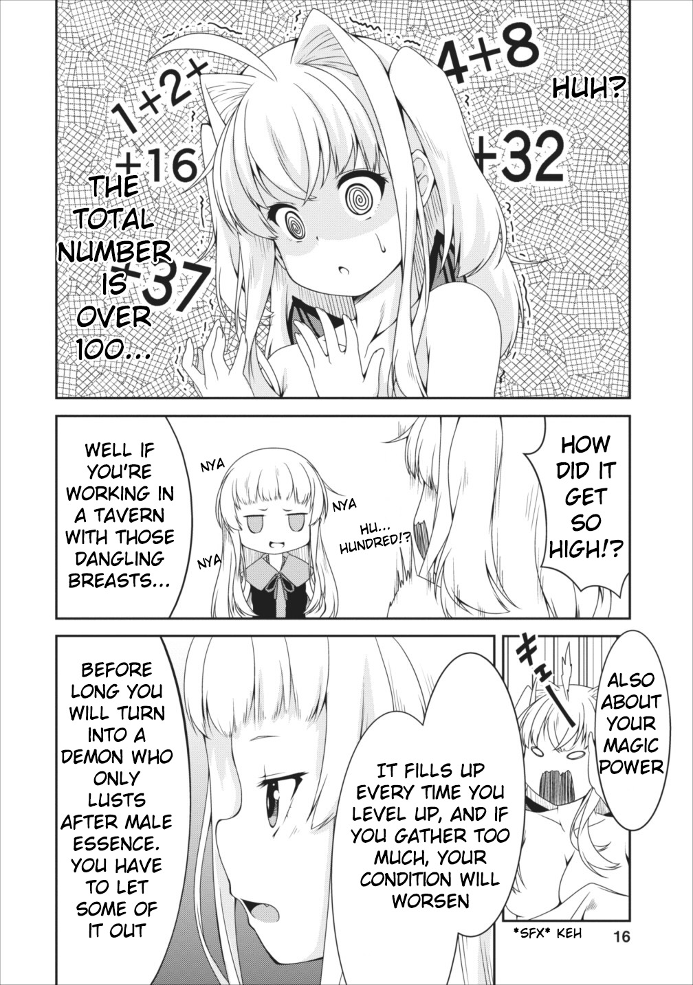 Succubus ni Tensei shita node Milk wo Shiborimasu Chapter 8 page 16 - Chapter 8