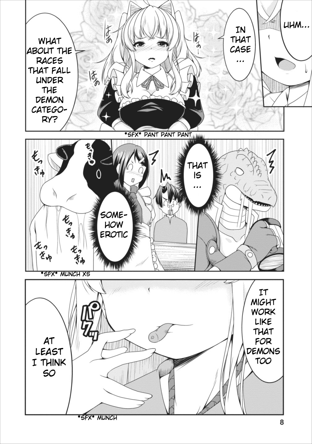 Succubus ni Tensei shita node Milk wo Shiborimasu Chapter 8 page 8 - Chapter 8