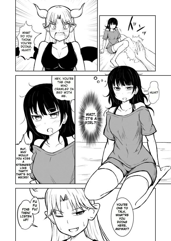 Succubus vs Lesbian Chapter 1 page 2 - Chapter 1