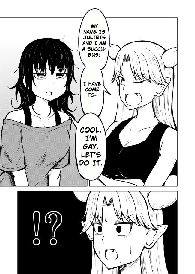 Succubus vs Lesbian Chapter 1 page 3 - Chapter 1