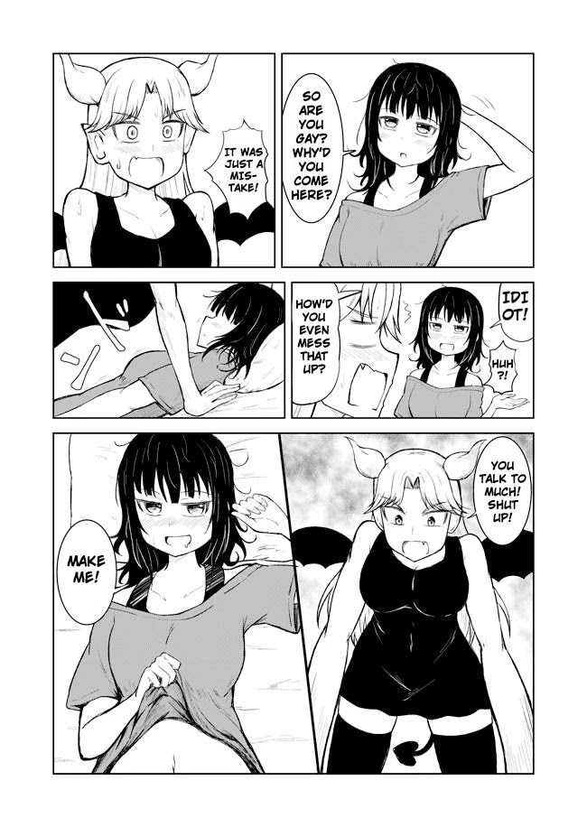 Succubus vs Lesbian Chapter 2 page 1 - Chapter 2: End [END]