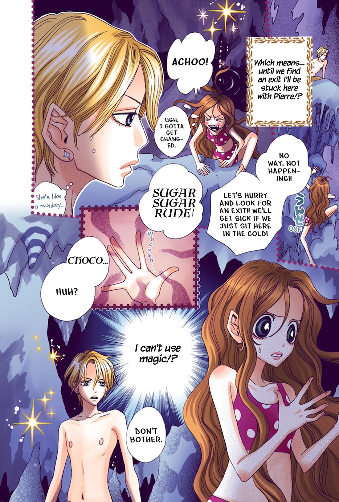 Sugar Sugar Rune Chapter 24 page 13 - Chapter 24: Alone Together in the Cave