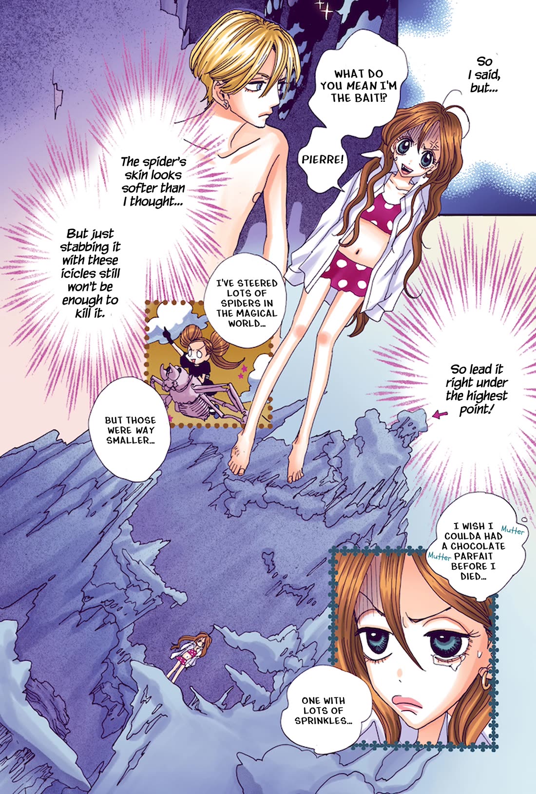 Sugar Sugar Rune Chapter 24 page 23 - Chapter 24: Alone Together in the Cave