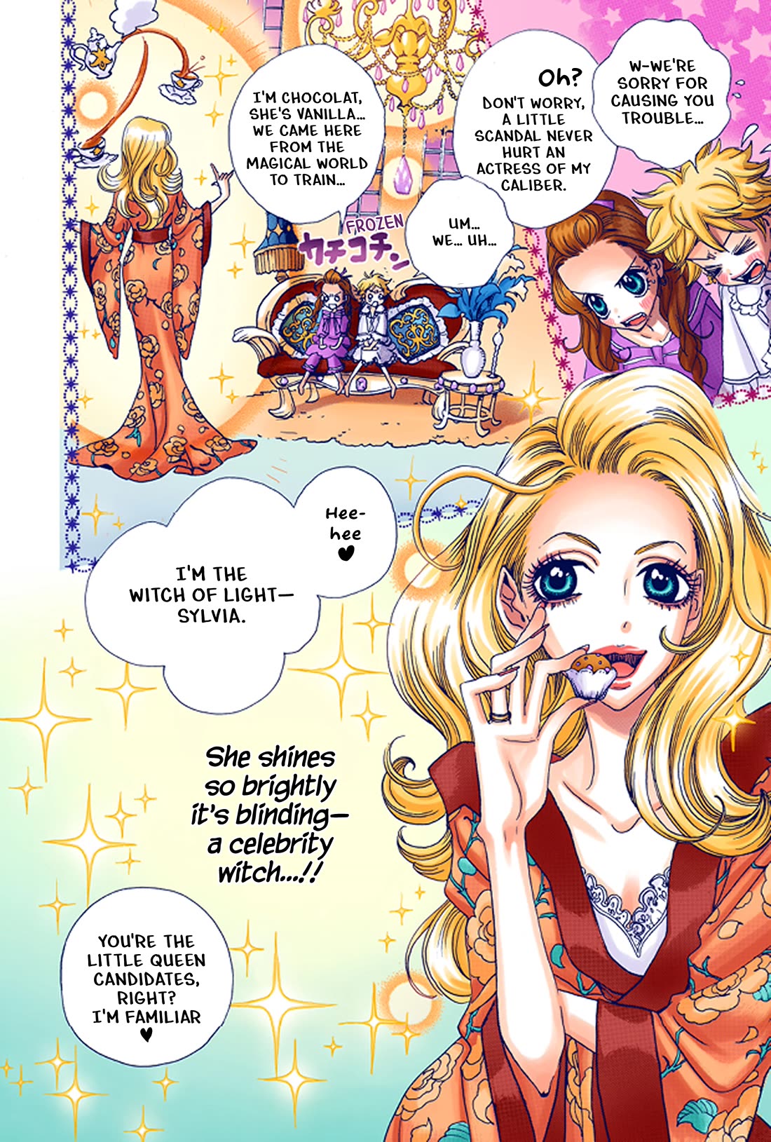 Sugar Sugar Rune Chapter 33 page 3 - Chapter 33: Introducing the Witch of Light - Sylvia!