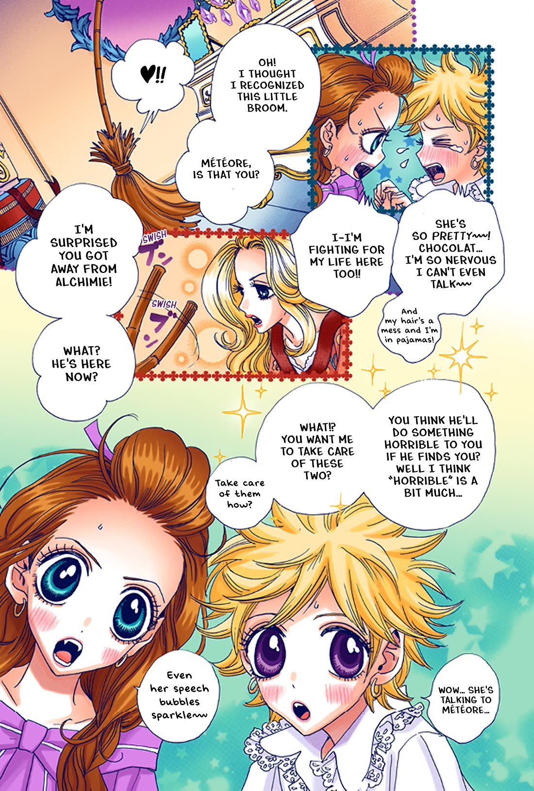 Sugar Sugar Rune Chapter 33 page 4 - Chapter 33: Introducing the Witch of Light - Sylvia!