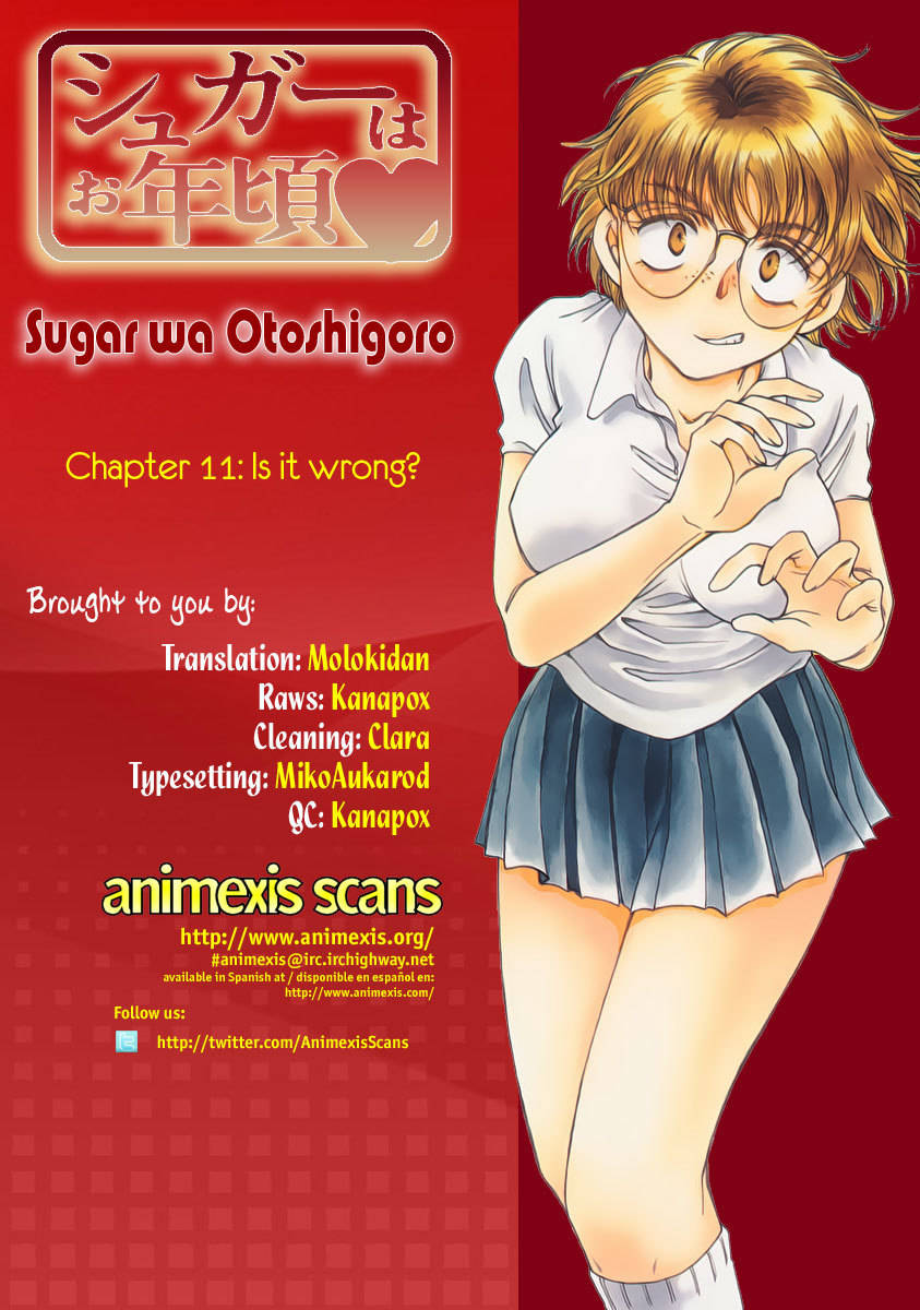 Sugar wa Otoshigoro Chapter 11 page 1 - Chapter 11: Is It Wrong?