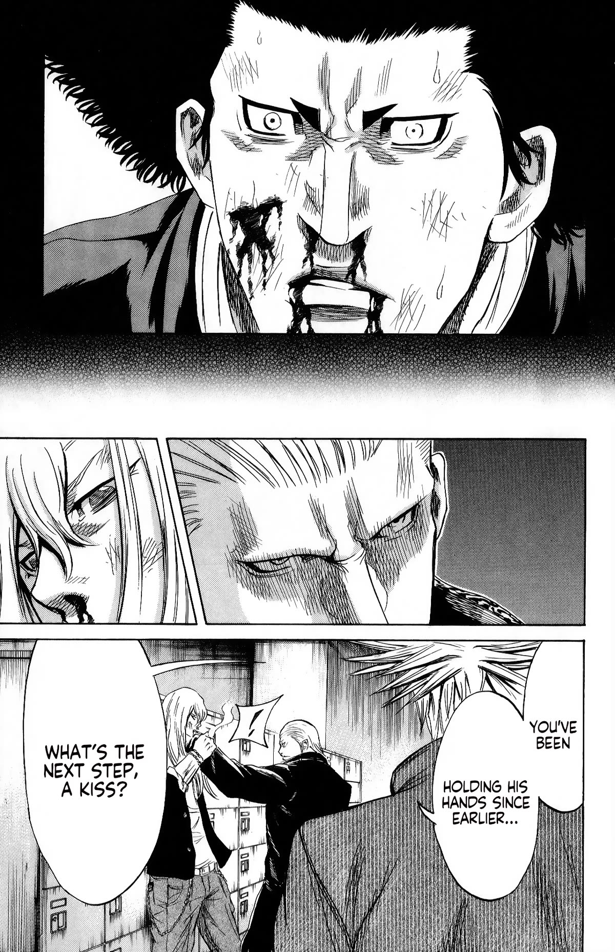 Sugarless (HOSOKAWA Masami) Chapter 104 page 13 - Chapter 104: Kiss Scene
