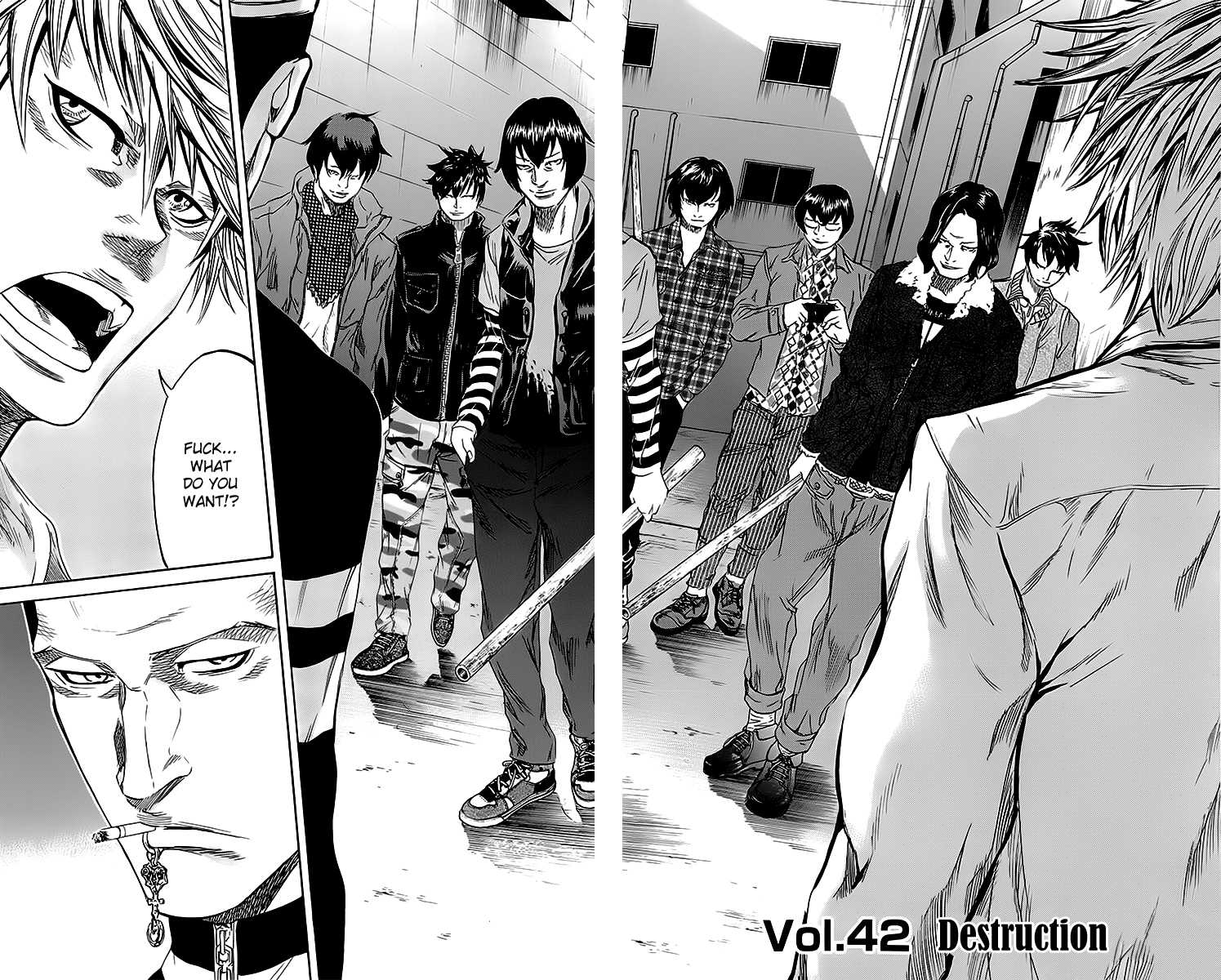 Sugarless (HOSOKAWA Masami) Chapter 42 page 3 - Chapter 42: Destruction