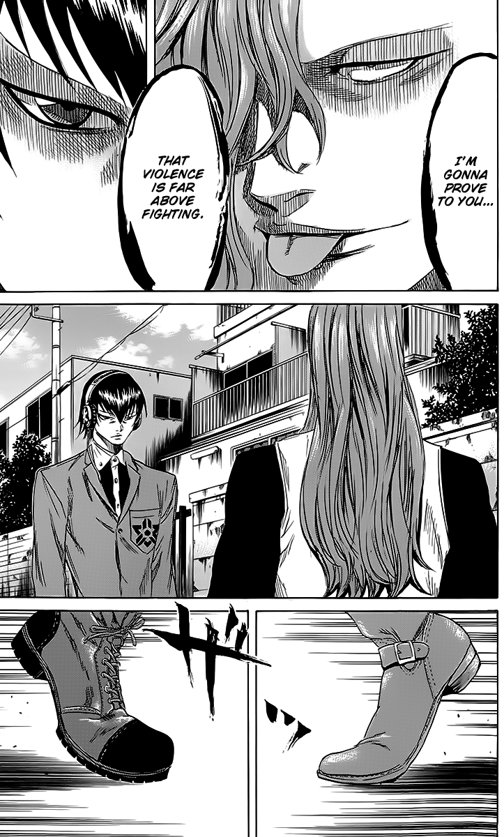 Sugarless (HOSOKAWA Masami) Chapter 45 page 11 - Chapter 45: Fight and Violence