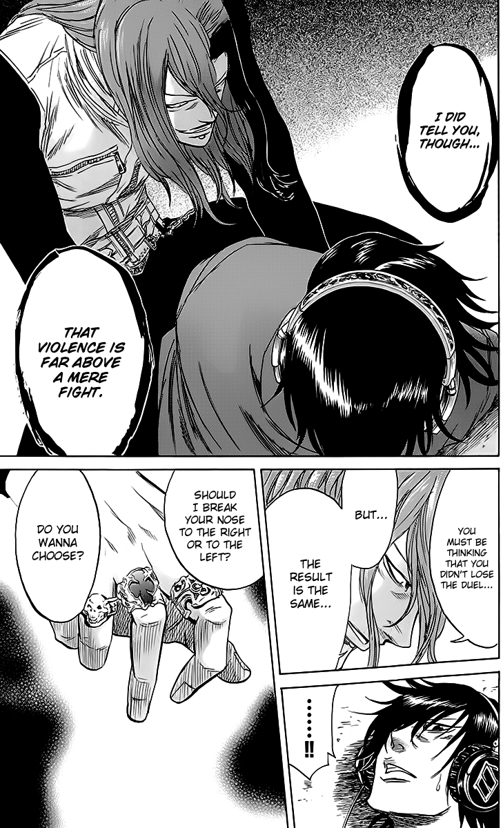Sugarless (HOSOKAWA Masami) Chapter 45 page 15 - Chapter 45: Fight and Violence