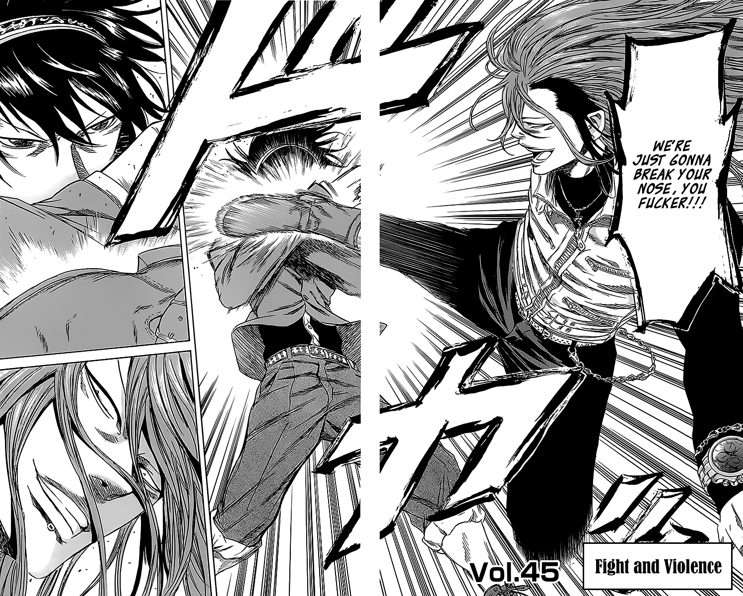 Sugarless (HOSOKAWA Masami) Chapter 45 page 3 - Chapter 45: Fight and Violence