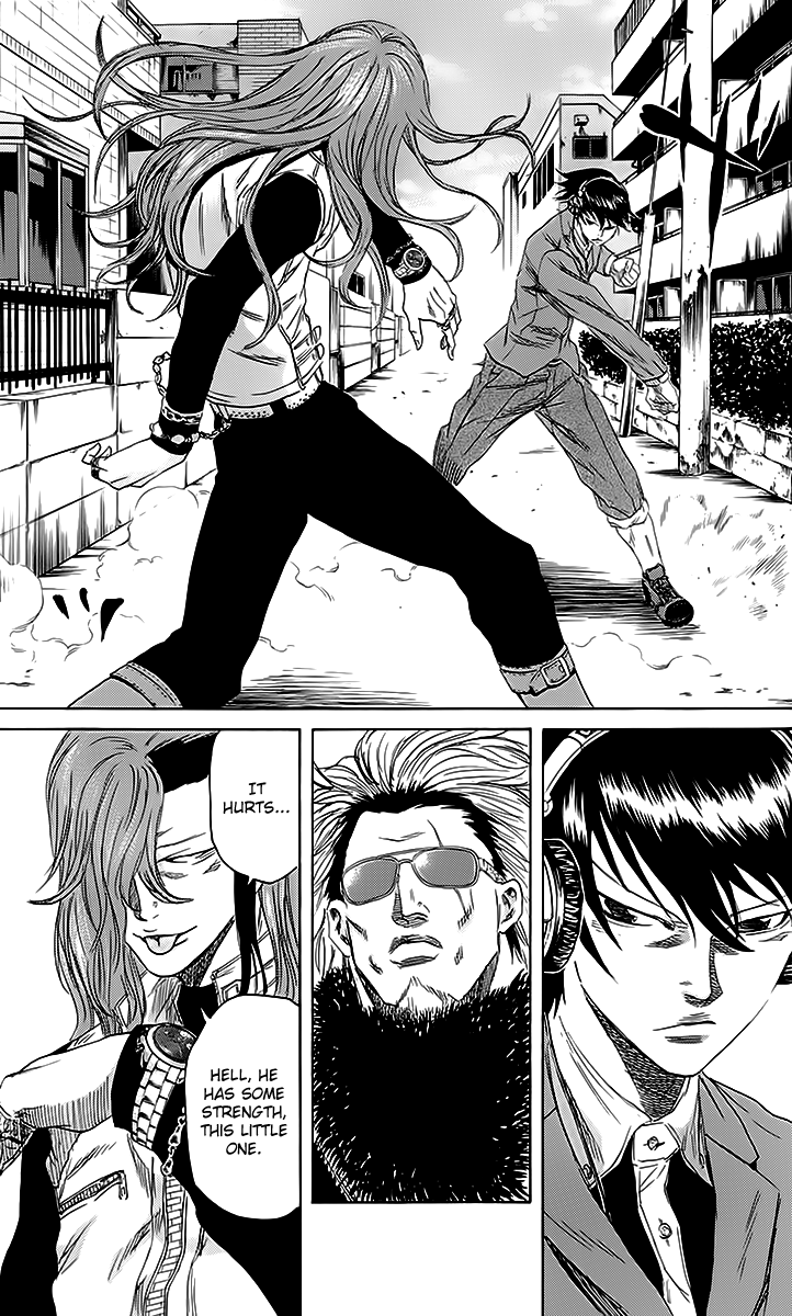 Sugarless (HOSOKAWA Masami) Chapter 45 page 5 - Chapter 45: Fight and Violence