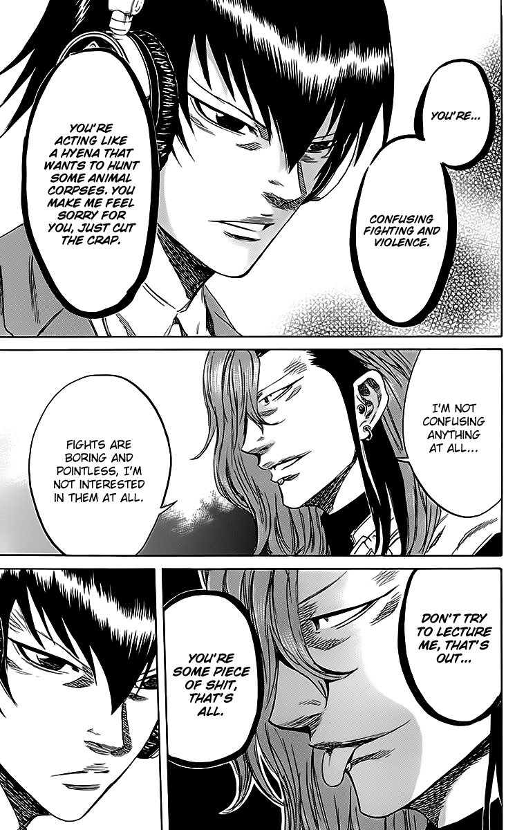 Sugarless (HOSOKAWA Masami) Chapter 45 page 9 - Chapter 45: Fight and Violence