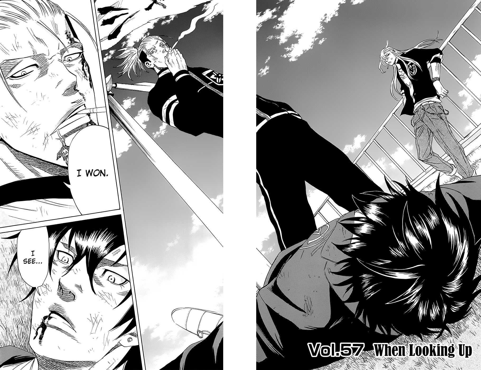 Sugarless (HOSOKAWA Masami) Chapter 57 page 3 - Chapter 57: When Looking Up