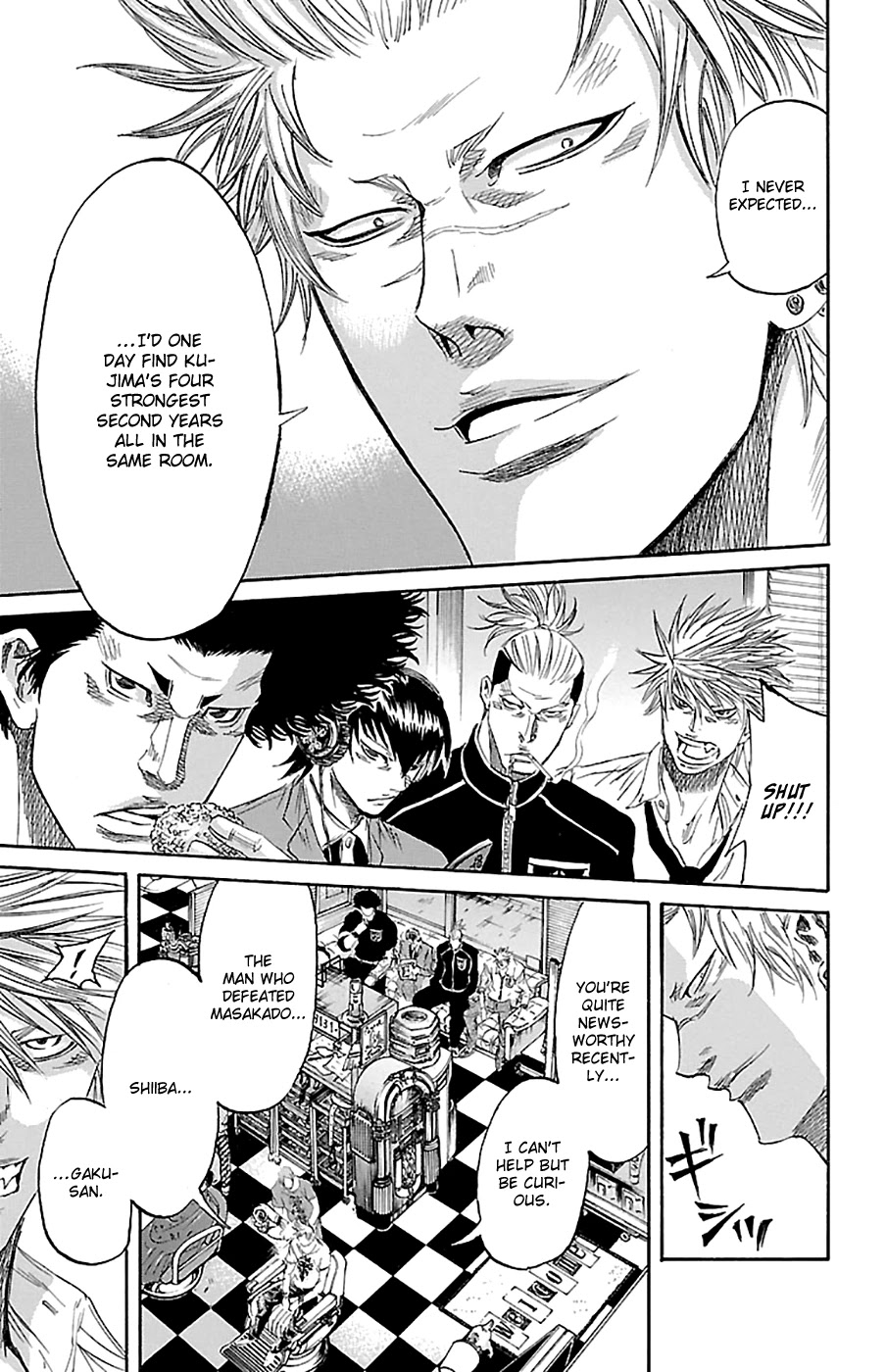 Sugarless (HOSOKAWA Masami) Chapter 76 page 9 - Chapter 76: Collision
