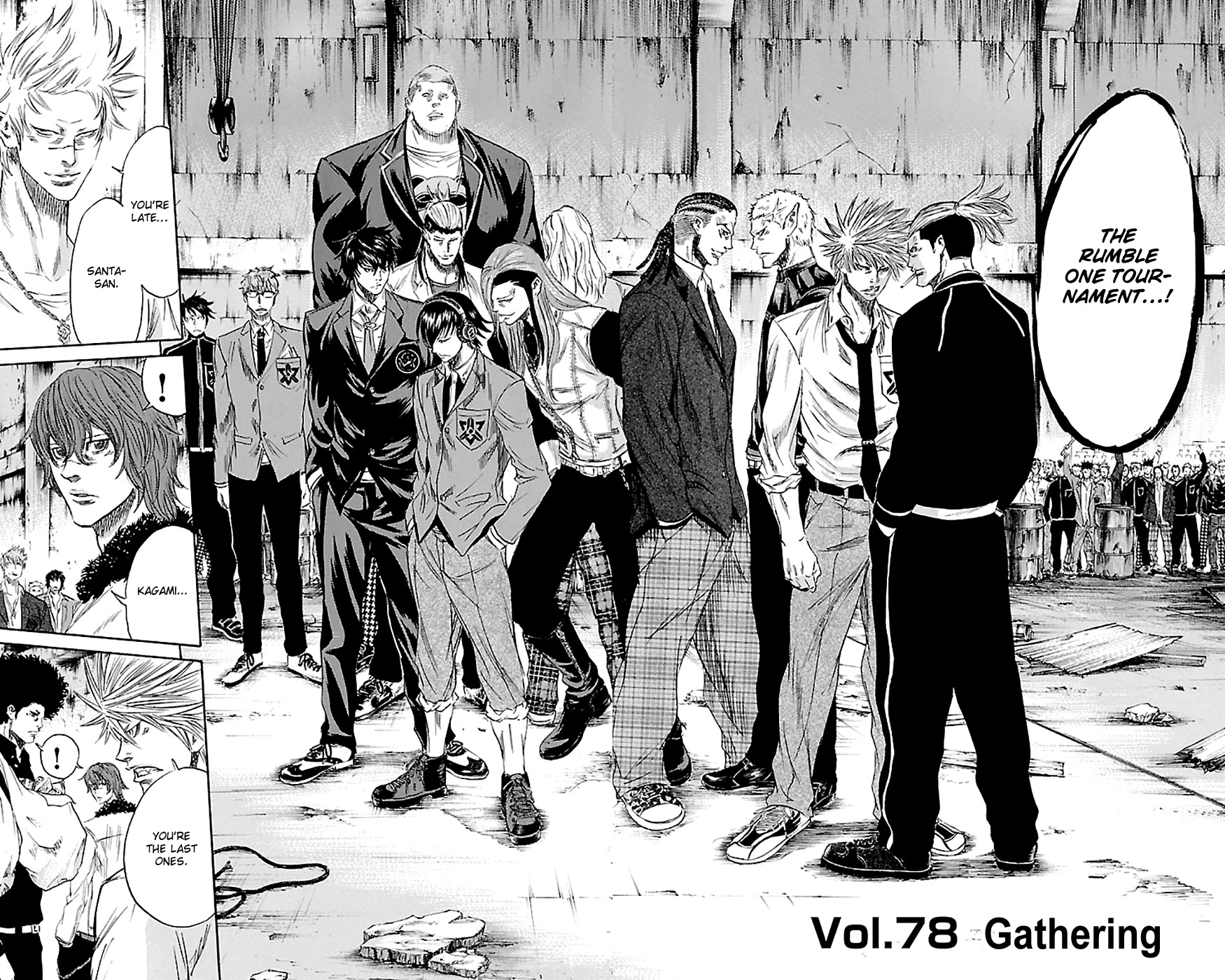 Sugarless (HOSOKAWA Masami) Chapter 78 page 3 - Chapter 78: Gathering