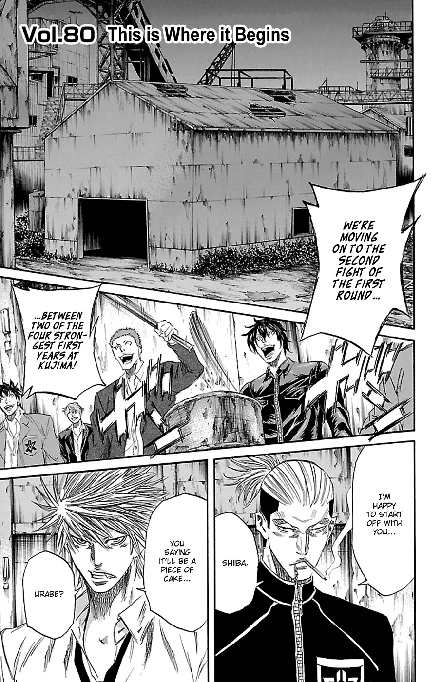 Sugarless (HOSOKAWA Masami) Chapter 80 page 2 - Chapter 80: This is Where it Begins