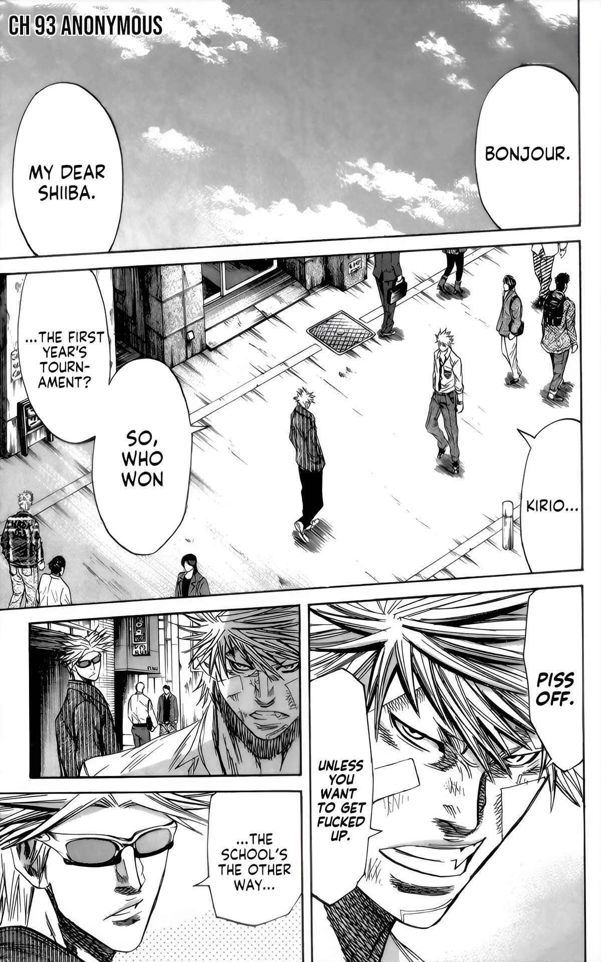 Sugarless (HOSOKAWA Masami) Chapter 93 page 1 - Chapter 93: Anonymous