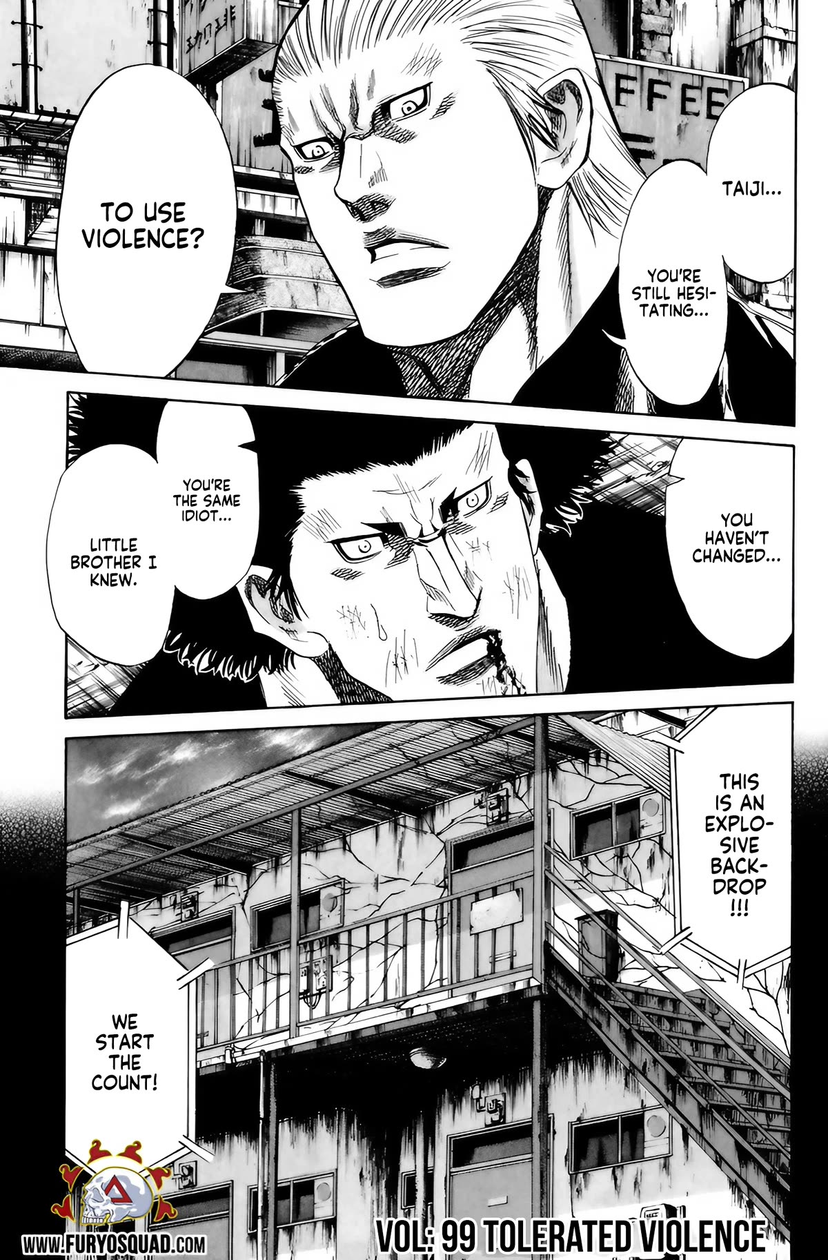 Sugarless (HOSOKAWA Masami) Chapter 99 page 2 - Chapter 99: Violence Tolerated