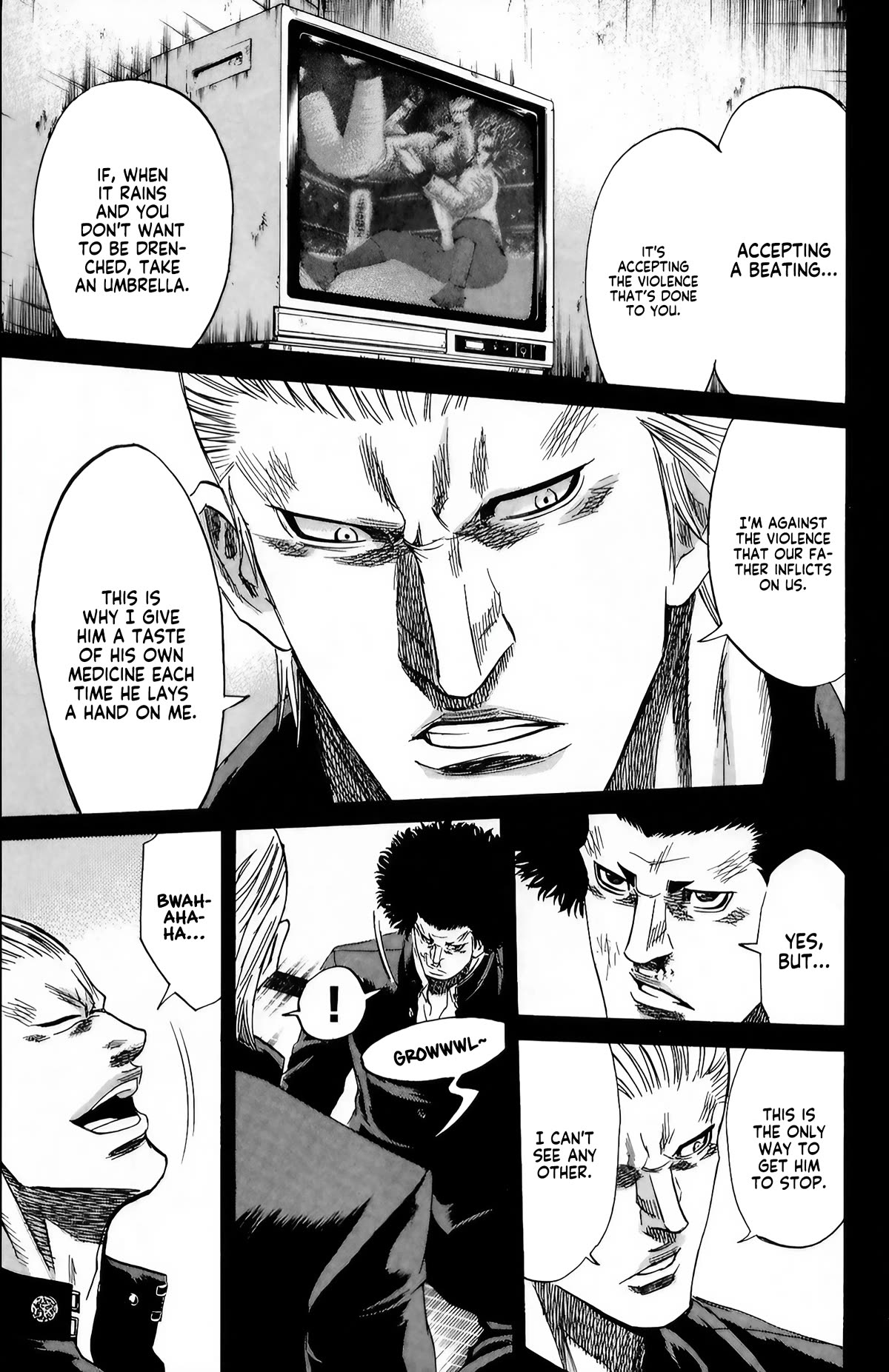 Sugarless (HOSOKAWA Masami) Chapter 99 page 5 - Chapter 99: Violence Tolerated