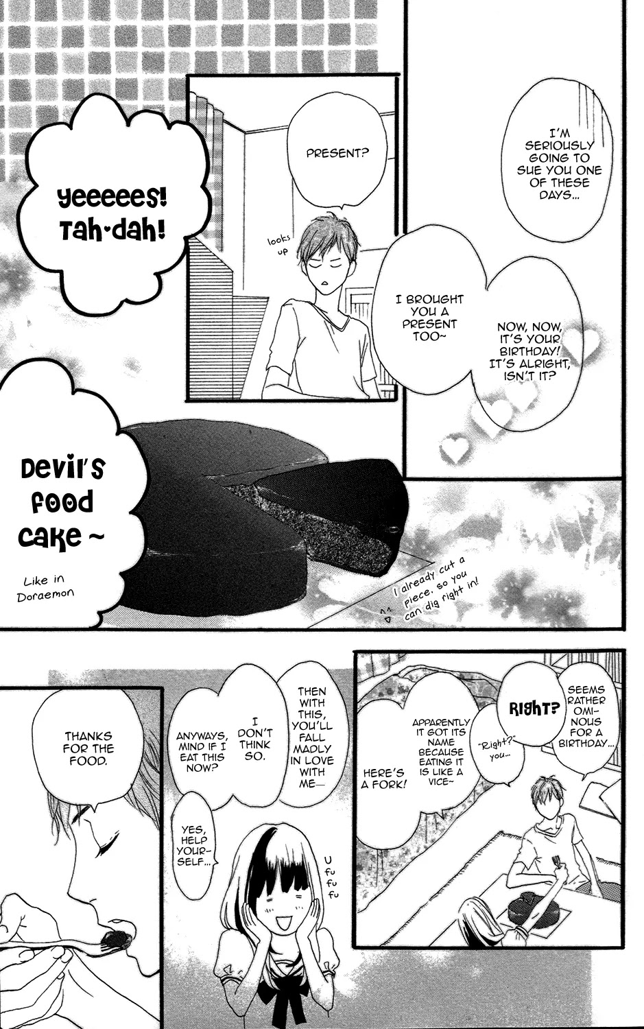 Sugars (YAMAMORI Mika) Chapter 12 page 18 - Chapter 12: Her Devil's Food Cake