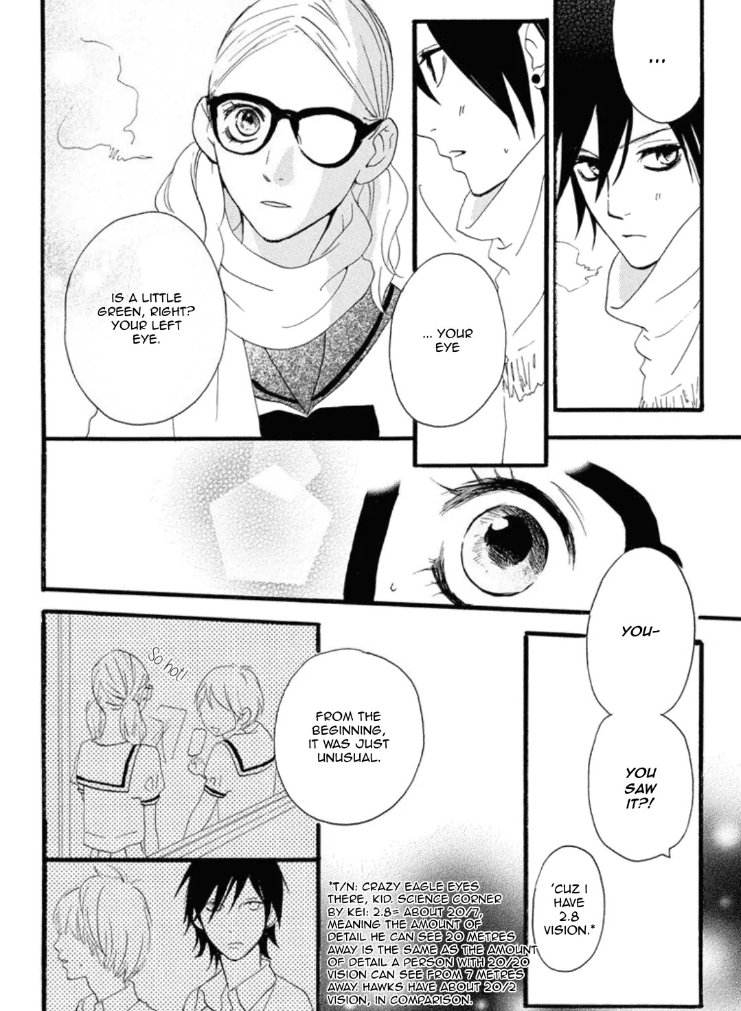Sugars (YAMAMORI Mika) Chapter 16 page 17 - Chapter 16: Glasses, Delinquency, and a Red Bean Yogurt Sandwich