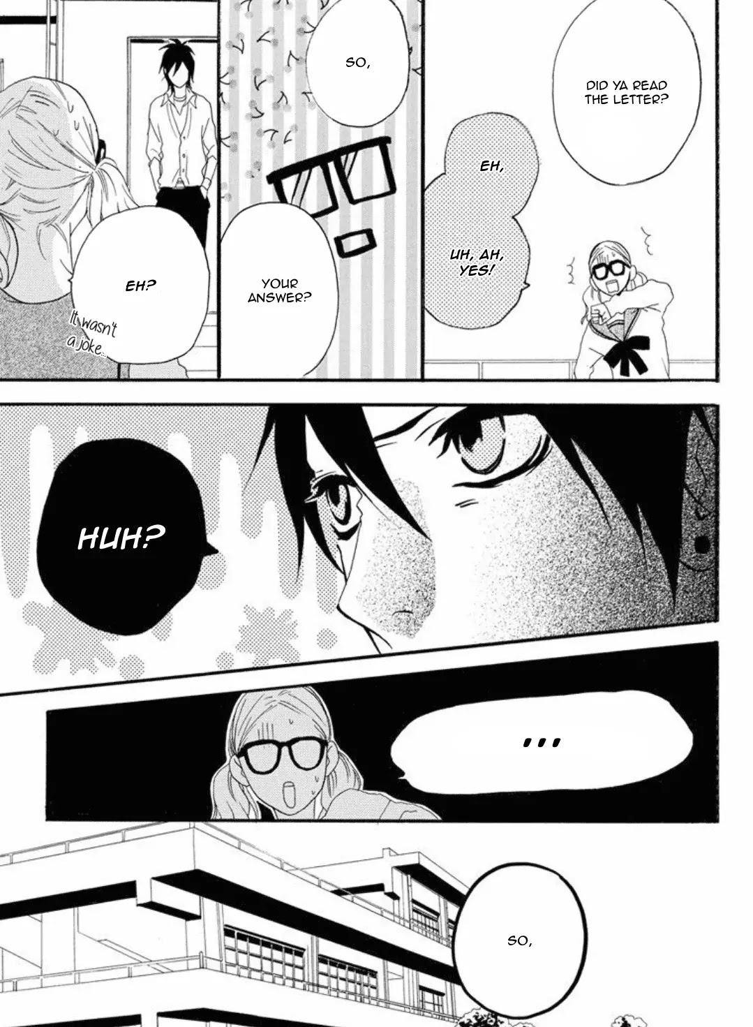 Sugars (YAMAMORI Mika) Chapter 16 page 8 - Chapter 16: Glasses, Delinquency, and a Red Bean Yogurt Sandwich